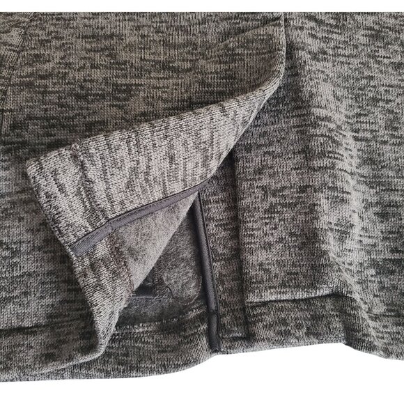 Lands End Women's Gray Textured Blazer Jacket XL/P 18 Polyester Soft Comfy - Picture 11 of 11